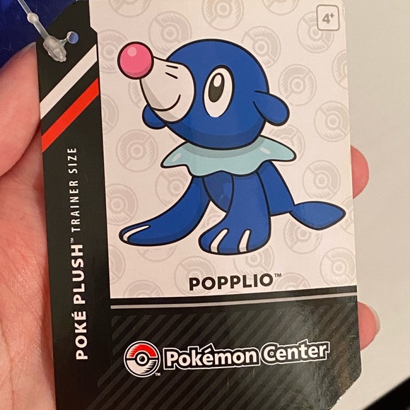 Pokemon Center Popplio Trainer Size Stuffed Animal Plush 17" Life Size 2016 NWT - Picture 6 of 8
